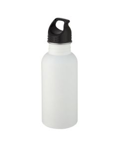 Luca 500 ml Sportflasche (weiss) mit Logo bedrucken