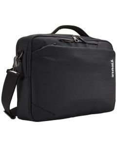 Subterra 15,6" Laptoptasche (schwarz) mit Logo bedrucken