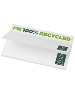 Sticky-Mate® recycelte Haftnotizen 127 x 75 mm mit Logo bedrucken